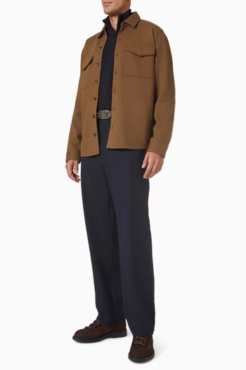 Louie Pants in Wool Twill