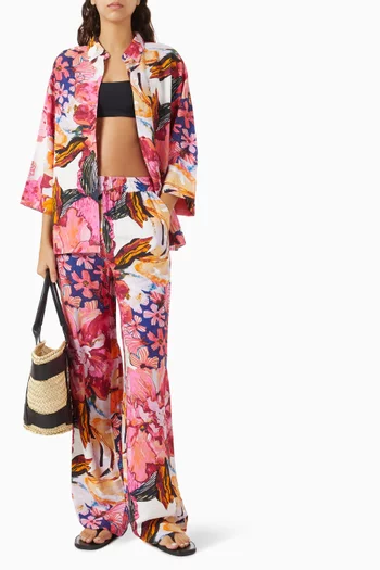 Yasdelphi Floral-print Shirt
