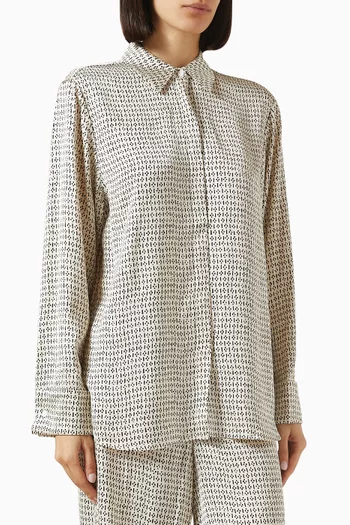 Esme Printed Shirt in Viscose