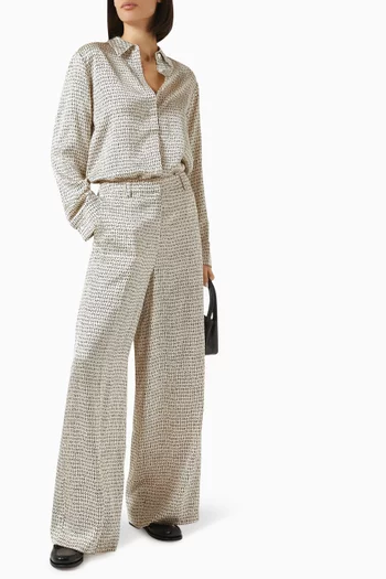 Ellis Printed Pants in Viscose
