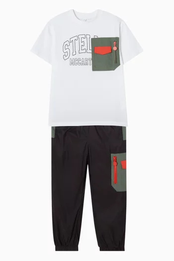 Logo-print T-shirt in Organic Cotton