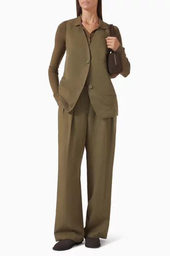 Melrose Vest in Linen Blend