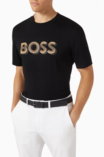 Buckle Belt in Leather