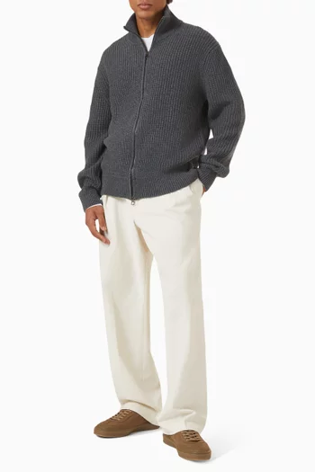 كارديغان هيلوستر صوف وكشمير بوس x بيكهام