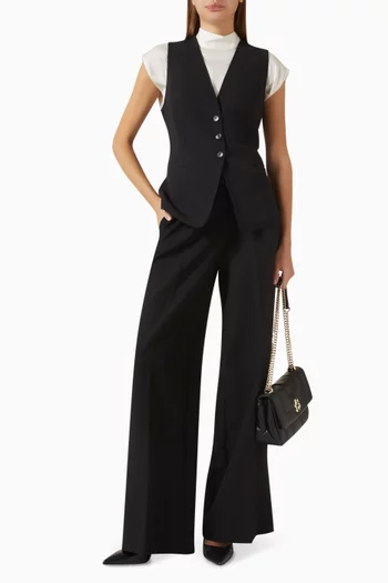 بنطال تيوي 2‏ بقصة ساق واسعة