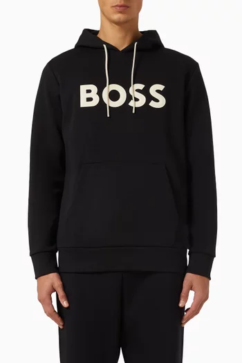 Logo Hoodie in Cotton-blend