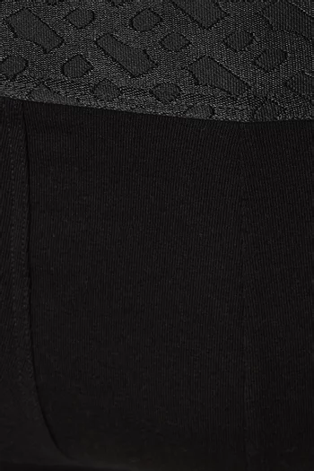 Logo Trunks in Stretch Cotton, Set of 3