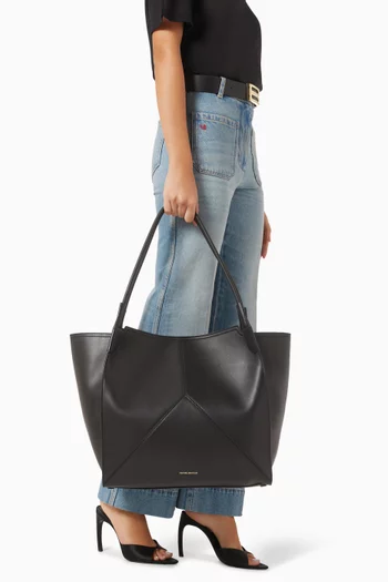 Large Victoria Tote Bag in Leather
