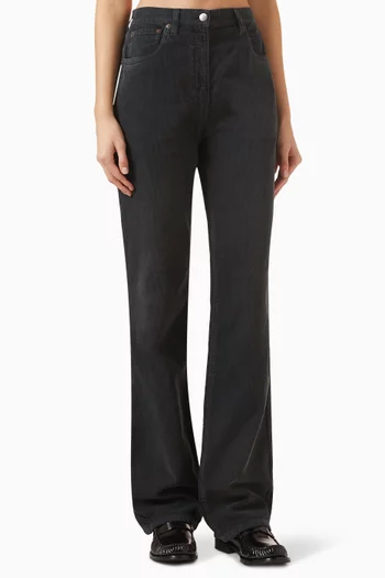 Flared Pants in Corduroy