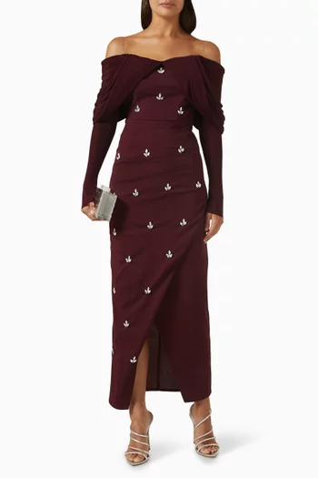 Crystal-embellished Dress