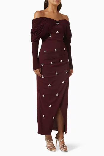 Crystal-embellished Dress