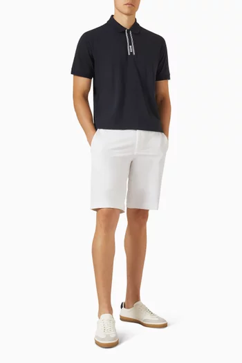 تي شيرت بولو بادي قطن مطاطي