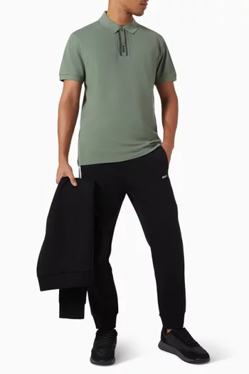 تي شيرت بولو بادي قطن مطاطي