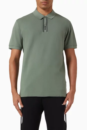 تي شيرت بولو بادي قطن مطاطي