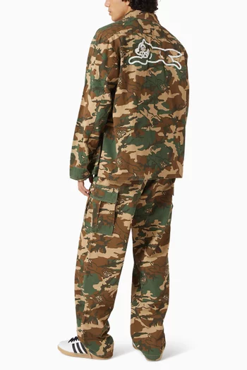 Running Dog Woodland Camo Field Jacket