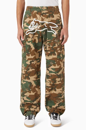 Running Dog Camo Cargo Pants