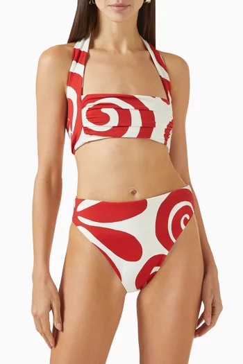 قطعة بيكيني سفلية لولو بخصر مرتفع