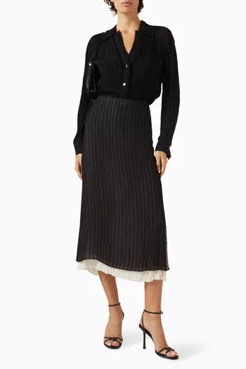 Crushed Striped Shirt