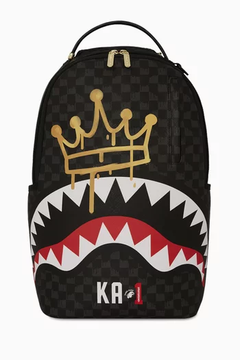 Drip Check Crown & KA1 Backpack