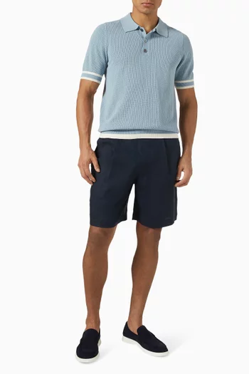 Quinn Polo Shirt in Cotton-knit