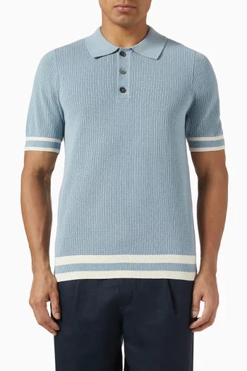 Quinn Polo Shirt in Cotton-knit