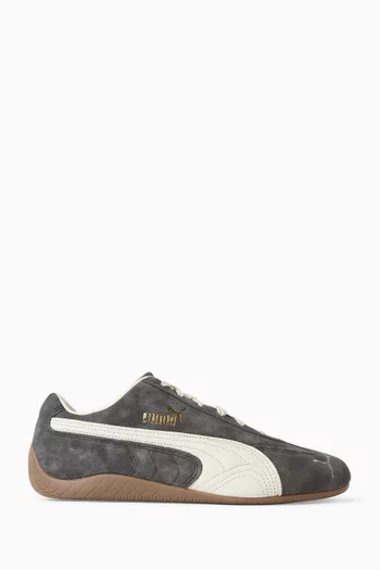 Speedcat Faded Sneakers in Suede