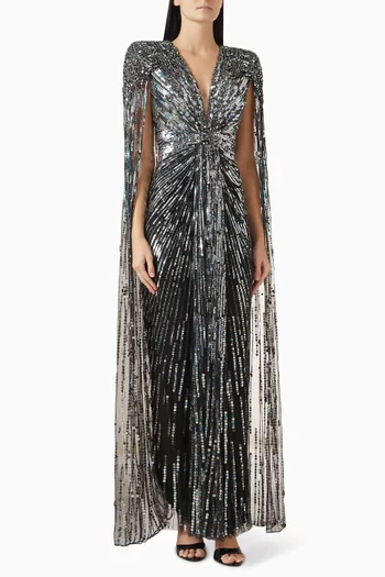 Gold Rush Embellished Gown