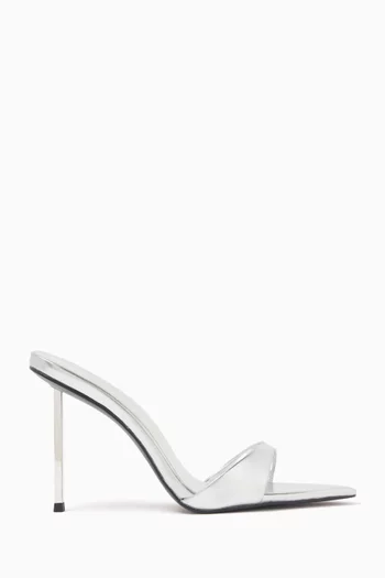 Whiskey 115 Sandals in Metallic Leather