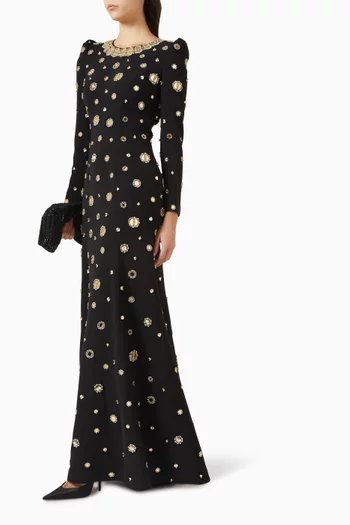 Frency Embellished Dress