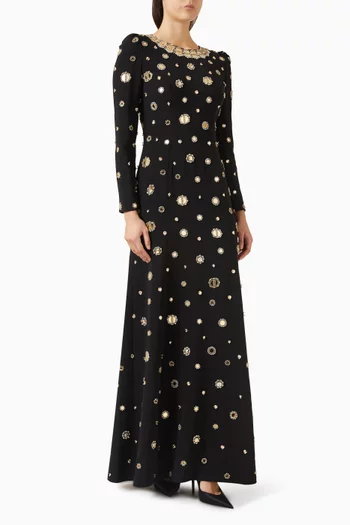 Frency Embellished Dress