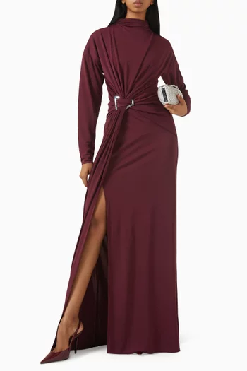 Remington Gown in Matte-jersey
