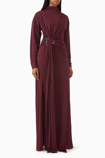 Remington Gown in Matte-jersey