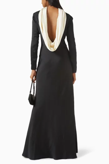 Allegra Gown in Satin