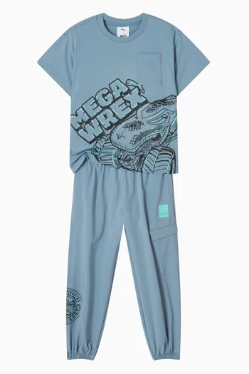 تي شيرت بطبعة بوما x هوت ويلز