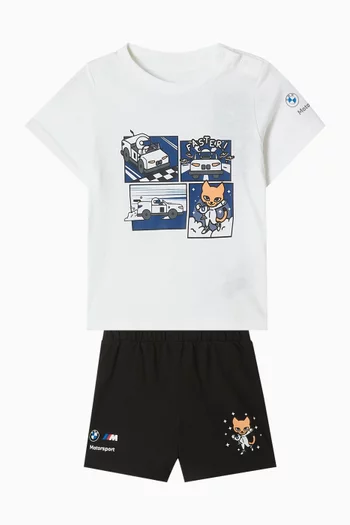 طقم تي شيرت إسنشالز قطن