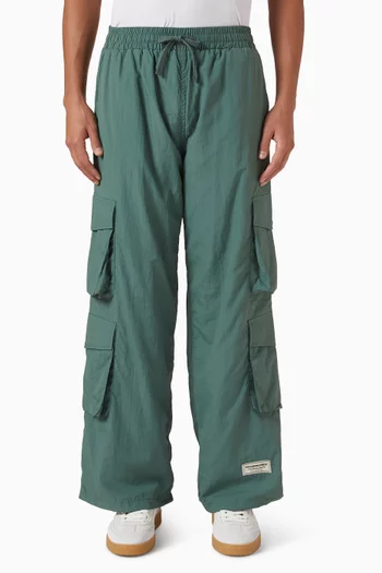 29.5" Wide-leg Pocket Pants in Recycled Nylon