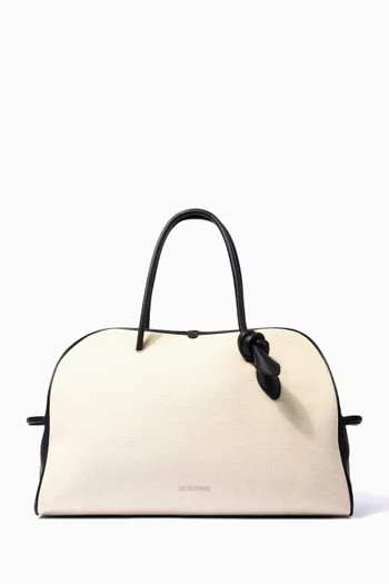 Le Grand Turismo Bag in Canvas & Leather