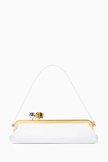 Small La Pochette Salon Shoulder Bag in Leather