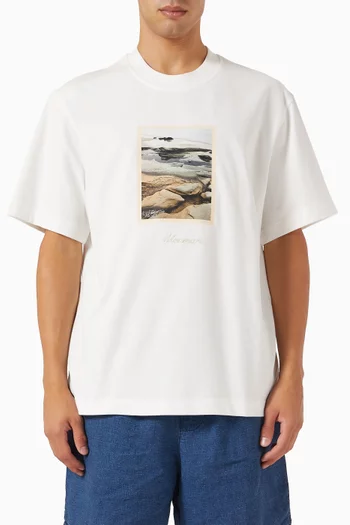 Andre Graphic-print T-shirt in Cotton-jersey