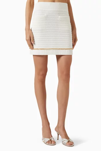 Benson Mini Skirt in Cotton