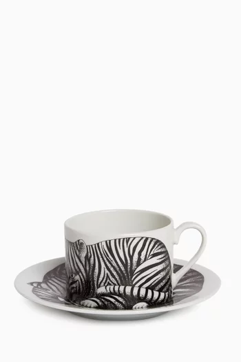 High Fidelity Tigrato Coffee Cup in Porcelain