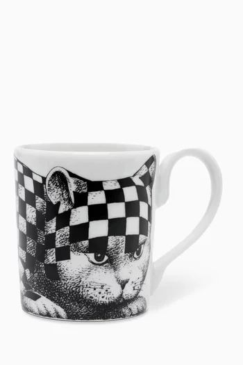 High Fidelity Quadrettato Mug in Porcelain