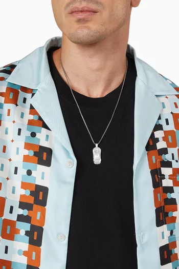 x Lamborghini Miniature Necklace in Sterling Silver