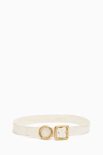 حزام ريجالو بتصميم رفيع جلد