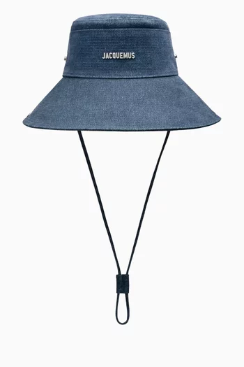 Le Bob De-Nimes Bucket Hat in Denim