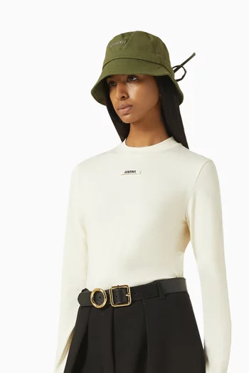 Le Bob Gadjo Bucket Hat in Cotton
