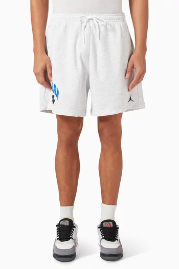 شورت بروكلين بتصميم جامعي صوف قطني