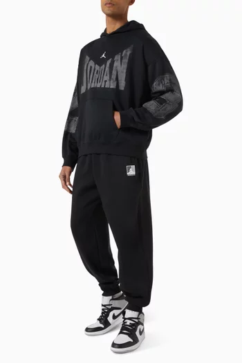 Brooklyn Collegiate Hoodie in Fleece