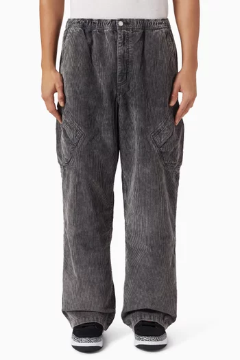 بنطال فلايت شيكاغو قماش قطن مخملي مضلع