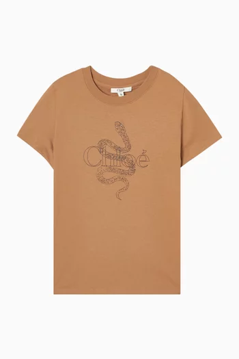 Graphic-print T-shirt in Cotton-jersey